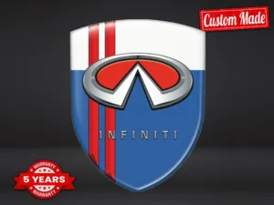 Infiniti Adesivi Logo Personalizzati Stile Max Durevoli X